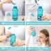 Neti Pot Sinus Rinse Bottle 300ml for Adult & Kid, BPA Free with 30 Salt Packets - Green - Buy Online on GoSupps.com