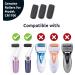 Own Harmony Regular Coarse Refill Rollers - 3 Pack Replacement Heads for CR1700 Electric Callus Remover - Professional Foot Care for Healthy Feet - Buy Online on GoSupps.com