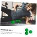 Homsfou Fascia Massage Ball Set - Sparkling Lacrosse Balls for Muscle Tension Relief | Double Sleeping Bag & Fitness Device - Buy Online on GoSupps.com