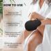 Exfoliating Body Scrubber Glove - 1 Pcs Korean Exfoliating Mitt Thickened Body Scrub Gloves Deep Exfoliating Mitt Body Exfoliator Glove Exfoliating Gloves for Shower (Black) - Buy Online on GoSupps.com