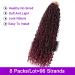 ZRQ 8 Packs Burgundy Goddess Locs Crochet Hair 24 Inch Ombre Boho Faux Locs Pre-Looped Hipple Locs Curly Soft Red River Locs Hair Extensions - Pack of 8 - Buy Online on GoSupps.com