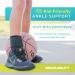 BraceAbility Lace Up Kids Ankle Brace - Pediatric Figure 8 Support for Sports Soccer Basketball Gymnastics (XS - Buy Online on GoSupps.com