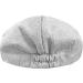 Mint Green Baby Boys Flat Cap | Gentleman Herringbone Tweed Newsboy Baker Boy Hat | Light Grey - 3-6 Months - Buy Online on GoSupps.com