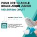 PUSH Ortho Ankle Brace Aequi Junior - Best Ankle Support for Kids | International Shipping Available - Buy Online on GoSupps.com
