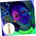 Baluue 25 Pcs Halloween Paint Pen Glow Eyeliner Pencil Eye Liner Eyeliner Fluorescence Eye Line Pen Plastic 12.00X0.80X0.80CMx5pcs Assorted Colorx5pcs - Buy Online on GoSupps.com