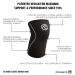 Rehband Kids Knee Brace - 5mm SBR/Neoprene Compression Support for Sports - Black - Size M - Ideal for Football Tennis & Running - Buy Online on GoSupps.com
