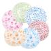 URAQT Waterproof Shower Caps for Women 6 Pack - Reusable, Elastic Band, Large Plastic, Bath Caps for Home, Spa, Salon - Keep Hair Dry - 6 pcs - Buy Online on GoSupps.com