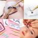 High Precision Lash Tweezers Set - 3 Stainless Steel Eyelash Tweezers for Classic & Volume Lash Extensions - Includes Storage Box - Gold - Buy Online on GoSupps.com