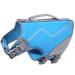 Vivaglory for dogs in a sporty style durable pet security vest comfortable neoprene rescue vests with Velcro fastener blue medium M: 53-64cm (chest circumference) blue