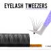 Fiber Tip Lash Tweezers - Professional Eyelash Extension Tool for Precision Work | Purple 90 Degree Volume Tweezers - Buy Online on GoSupps.com