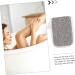 HAPINARY 5pcs Flip Soap Foam Net Scrub Exfoliating Bags Bath Accessory Foaming Pouches Khaki Cotton Linen - Buy Online on GoSupps.com