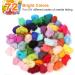 Coitak 72 Colors Wool Roving for Needle Felting & Spinning - DIY Craft Material - Buy Online on GoSupps.com