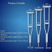Walking Crutches Medical Underarm Crutches for Adults Lightweight Adjustable Axillary Crutches Stainless Steel Walking Stick with Comfortable Handle Pads for Women Men Lightweight Walking Ai Pair M - Buy Online on GoSupps.com