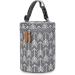 Portable A/R Baby Bottle Bag - Insulated Leak Proof Milk Carrier - Grey Breast Milk Cooler for Travel - Buy Online on GoSupps.com