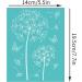 OLYCRAFT Self-Adhesive Silk Screen Printing Stencil - Dandelion Theme - Reusable Mesh Transfer Stencil for Wood, T-Shirt Fabric Decor - 7.7x5.5 Inch (2 Pcs) - Buy Online on GoSupps.com