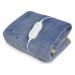 175x95 cm 4 temperatures suitable for all normal mattresses usable as a couch blanket quilted ceiling living room ceiling - Aqua Blue Flanell heating blanket
