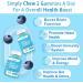 Biotin Gummies 15000mcg with Collagen, Sea Moss, Chlorophyll & Keratin - 2 Pack for Hair, Skin, Nails & Joints - Vegan Blueberry Flavored - 60 Count x 2 - Buy Online on GoSupps.com