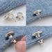 6PCS Perfect Fit Instant Button  Instant Buttons  Jean Replacement Buttons Removable Button No Sew Buttons to Extend or Reduce an Inch to Any Pants Waist in Seconds! 6PCS 6pcs-g - Buy Online on GoSupps.com