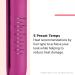 Revlon Easy Heat 1 Precision Flat Iron - Ceramic Tourmaline Hair Straightener | 5 Temp Settings for Healthy Smooth Hair - International Shipping Available - Buy Online on GoSupps.com