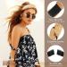 8-Piece Stylish Rattan Headband Earrings Set for Women - Buy Online on GoSupps.com