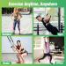 Resistance Bands Set - 4 Levels for Men and Women - Pull Up Bands for Crossfit, Strength Training, Yoga - With Door Anchor, Handles, Covers, Bag & Instruction - Buy Online on GoSupps.com
