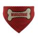 printplanet - Dog scarf with name or text - Scarf for dogs - Layout Bone - Size S Size S Bone