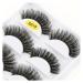 UAMOU 2/20/100 Boxes Mink Lashes Eyelashes 5 pairs Natural Curly Fake Eyelashes Thick Maquiagem Lash Extension Makeup Tools Cheerfully (Color : 5 pairs G619 Size : 20 boxes)