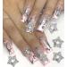15Pcs Silver Alloy Star Nail Charms with Rhinestones - Nail Art Supplies for Women and Girls - Buy Online on GoSupps.com