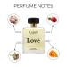 Lazell Love for Women Perfume | Impression by Cloe | Eau De Parfum 3.4 Fl Oz | Floral Flower Amber Fragrance | European oncentrated Scent Lasts 6-9 Hours - Buy Online on GoSupps.com