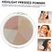 Healvian 1 Box Highlight Powder Highlighter Cream Pressed Powder Highlighter Highlighting Plastic Shell - Buy Online on GoSupps.com