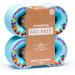 Orangatang Fat Free 65mm Blue Freeride Longboard Wheels (Set of 4) - 77a - Buy Online on GoSupps.com