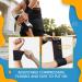 Adjustable Carpal Tunnel Wrist Brace - Compression Support for Pain Relief | Ideal for Fitness Weightlifting Tendonitis & Arthritis | Orange - Buy Online on GoSupps.com