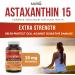 Herba Astaxanthin Supplement 15mg 60 Vegetable Capsules | Made with Non-GMO Micro-algae | Source of Antioxidant | Made and Third Party Tested in Canada - Buy Online on GoSupps.com