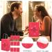 COOLHIYA 10pcs Valentine's Day Tote Reusable Gift Valentines Heart Design Bags Valentine Gift Bags Valentines Bags Valentines Day Gift Bags Candy Bags Delicate Decorations Paper Child 1 count (Pack of 1) As Shown 1 - Buy Online on GoSupps.com
