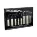 Buy Nanshy Masterful Collection Makeup Brush Set Onyx Black & Pearlescent White | International Shipping Available - Buy Online on GoSupps.com
