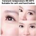 Qukaim Heated Eyelash Curler Heated Eyelash Curler Rechargeable LED Lighting Handheld Electric Lash Heating Curler Rose Red - Buy Online on GoSupps.com