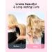 Wavytalk 1 Inch Rotating Curling Iron - Effortless Waves Self-Rotating Barrel Up to 430 F Dual Voltage Rose Gold - International Shipping Available - Buy Online on GoSupps.com
