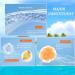 Trendyfave Sunscreen SPF 50+ Sun Cream For High Sun Protection Ultra Light UV Protetion Suncream Long-Lasting Anti-Sweat Anti-Eye Stinging Sensitive Skin Travel Size 50g - Buy Online on GoSupps.com