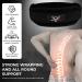 Premium Neoprene Weight Lifting Belt for Men & Women - 5.5 cm Double Starch Padded Support for Gym Bodybuilding & Cross Training - Perfect Lumbar Spine Protection in Large Black - Buy Online on GoSupps.com