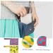 BUGUUYO 2 Pcs Pad Buggy Bag Storage Tote | Lip Gloss & Menstrual Pad Holder | Outdoor Medicine Bag | Assorted Colors - 18x13.5x0.2cm - Buy Online on GoSupps.com