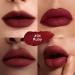 ITY Velvet Matte Finish Lip Stain - Mousse Textured Lip Clay Rich Pigment Red Lipstick Conceals Lip Lines 0.14 oz Ruby Classic #06 - International Shipping Available - Buy Online on GoSupps.com