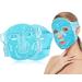 Cooling mask face with Velcro fastener ice mask face ice cream mask ice -cold cool mask & hot compress for reducing face swelling dark circles skin care