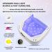 Lavinda 54W Rechargeable UV LED Nail Lamp | Cordless Gel Polish Light with 4 Timer Settings | Professional Quick Dry Curing Lamp for Salon & Home - Buy Online on GoSupps.com
