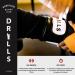 DRILLS Durable Boxing Training Gloves - Ideal for Beginners & Advanced Boxers | Kickboxing, MMA, Muay Thai | Sparring, Mitt Work, Heavy Bag | Black 16 oz for Men, Women & Kids - Buy Online on GoSupps.com