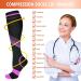 Compression Socks for Women & Men - 6 Pairs 15-20 mmHg for Circulation & Running | L-XL Size Assortment - Buy Online on GoSupps.com