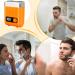 Rasoirs Pour Hommes | Rasoir Double T te Rechargeable | Petits Rasoirs Pour Hommes Pour Maison Voiture Voyage H tel Ext rieur Int rieur Salle De Bain Vacances Argent Orange - Buy Online on GoSupps.com