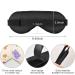 Haskirky Light Blocking Breathable Eye Mask for Men and Women - Perfect for Travel, Yoga, Meditation, and Office - Adjustable and Comfortable Design for Deep Sleep - Buy Online on GoSupps.com