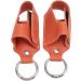 Asthma Inhaler Holder Inhaler Case Inhaler Carrying Holder Clasp Closure Safety Carabiner Clip 2pcs Portable PU Leather Inhaler Protective Holder (Orange) - Buy Online on GoSupps.com
