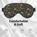Bumblebee Sleep Mask - Double-Sided Soft Adjustable Eye Covers for Perfect Shading & Reduced Eye Edema | International Shipping Available - Buy Online on GoSupps.com