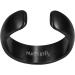 MagnetRX Magnetic Therapy Pain Ring - Stainless Steel Arthritis Ring for Men | Black Size 8 - Buy Online on GoSupps.com